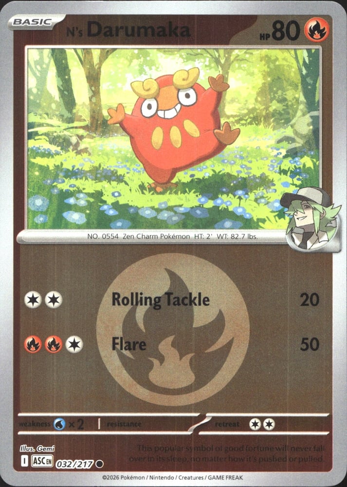 N's Darumaka - ME02.5 32/217