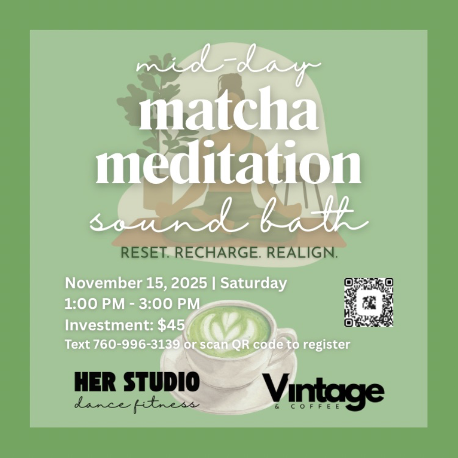Mid-Day Matcha, Meditation + Sound Bath