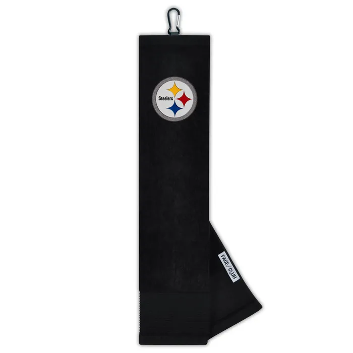 Pittsburgh Steelers Embroidered Golf Towel 16x22"