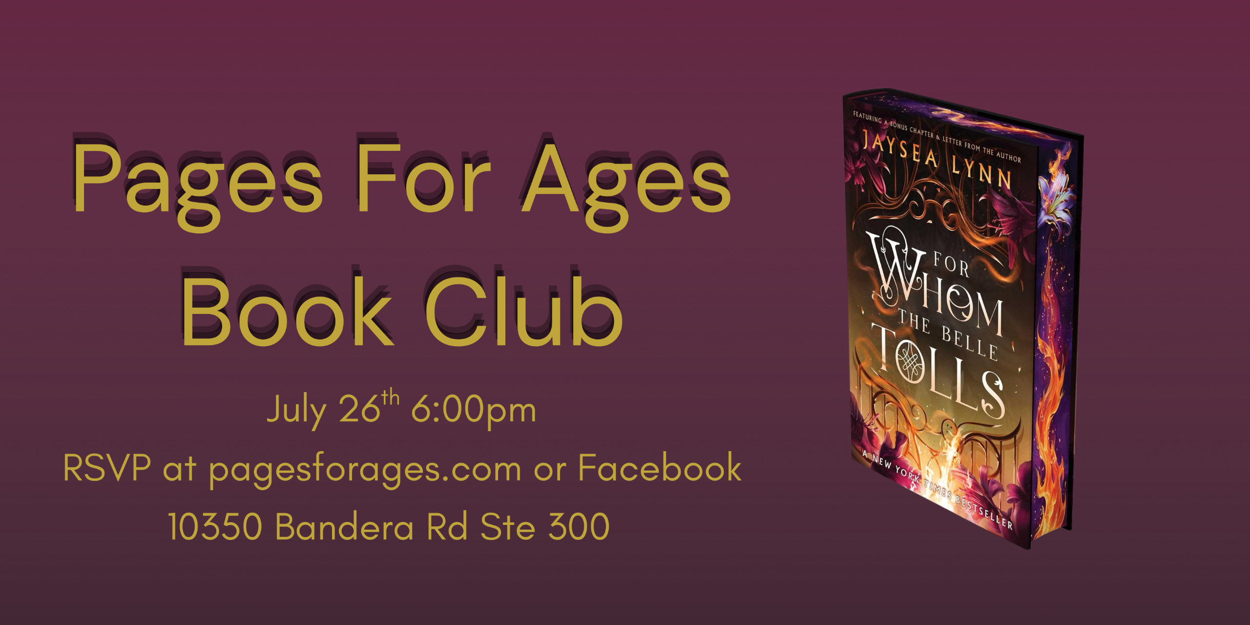 Pages For Ages Book Club