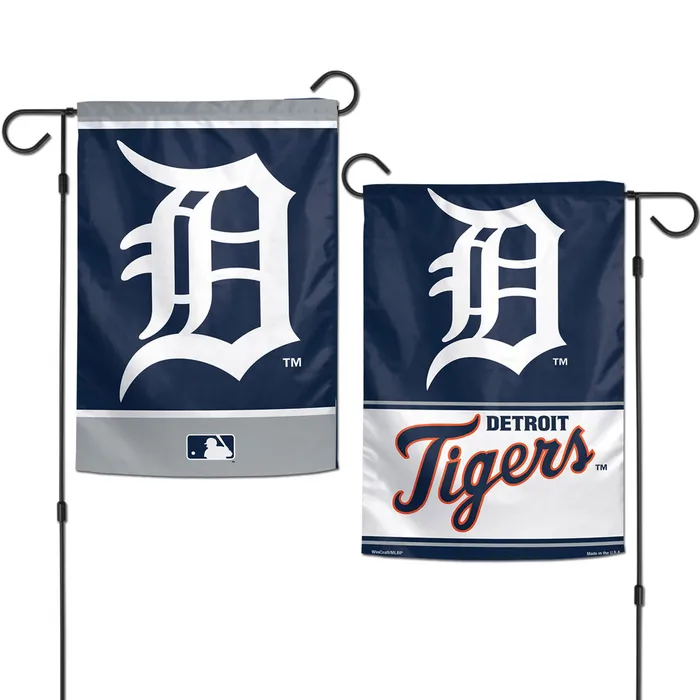 Detroit Tigers 2-Sided Garden Flag 12.5x18"