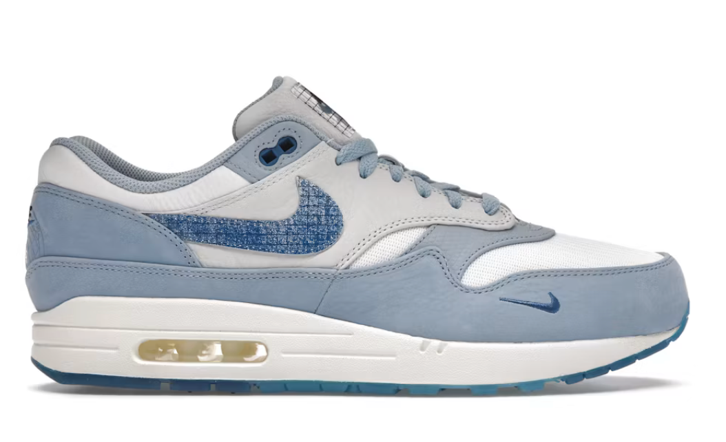 nike air max 1 premium daybleuprint size 8.5 (new)