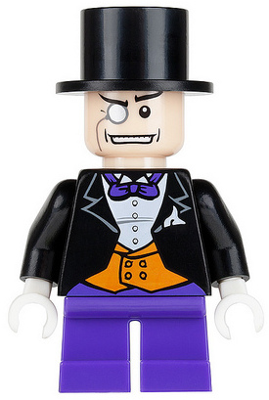 bat010 The Penguin - Dark Purple Short Legs