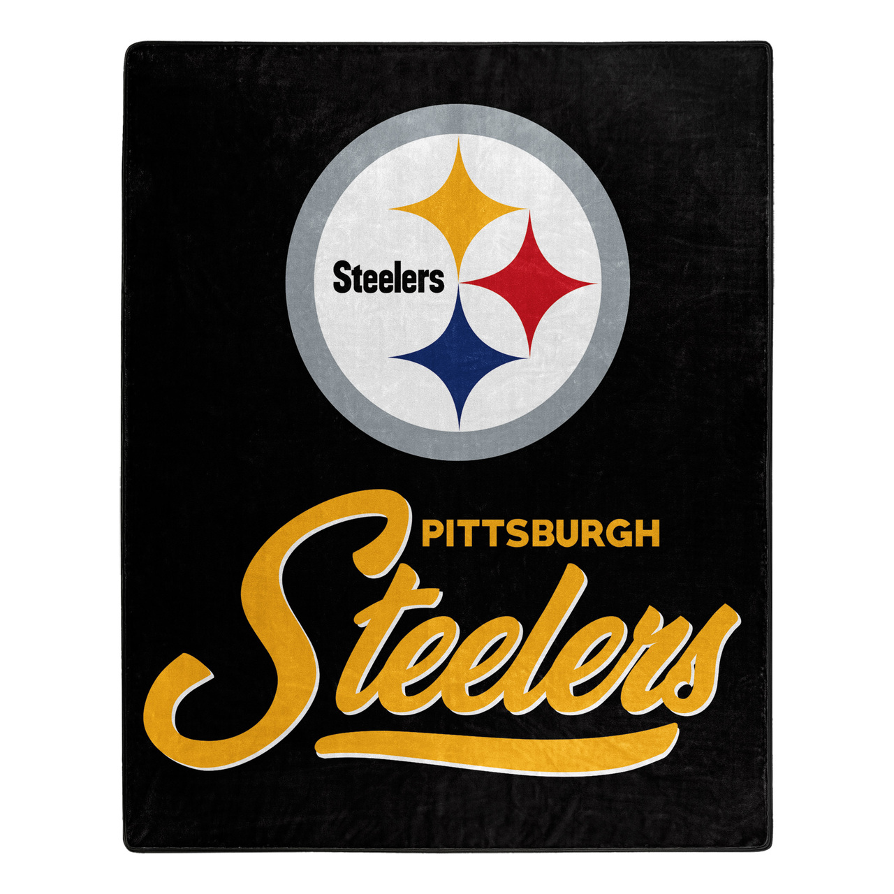 Pittsburgh Steelers Signature Royal Plush Blanket 50x60"