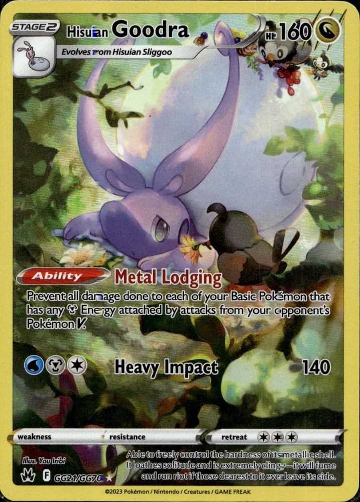 Hisuian Goodra - SWSH12.5GG GG21/70