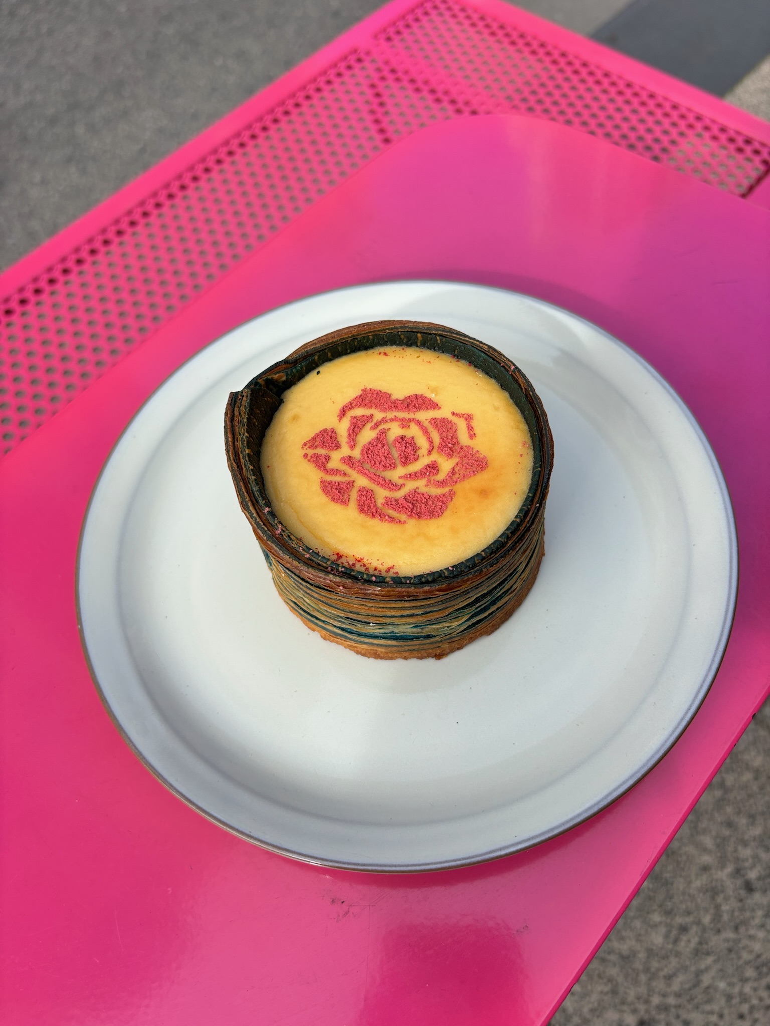 Golden Lava Tarte - Custard Tart