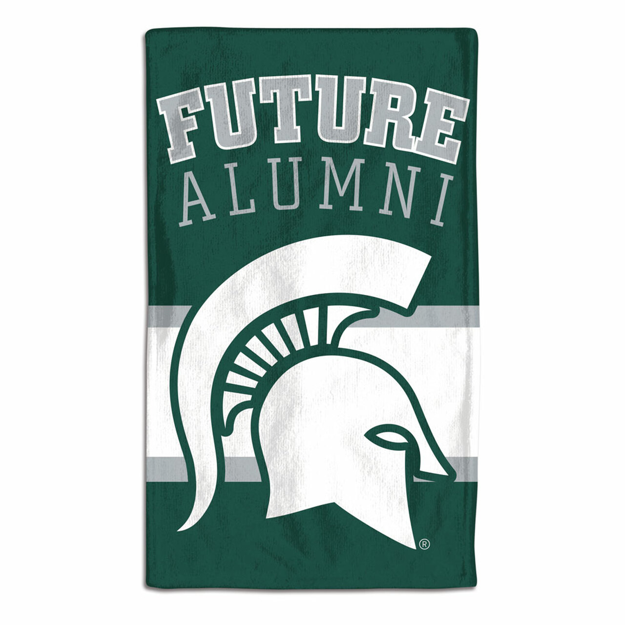 Michigan State Spartans Baby Burp Cloth 10x17"