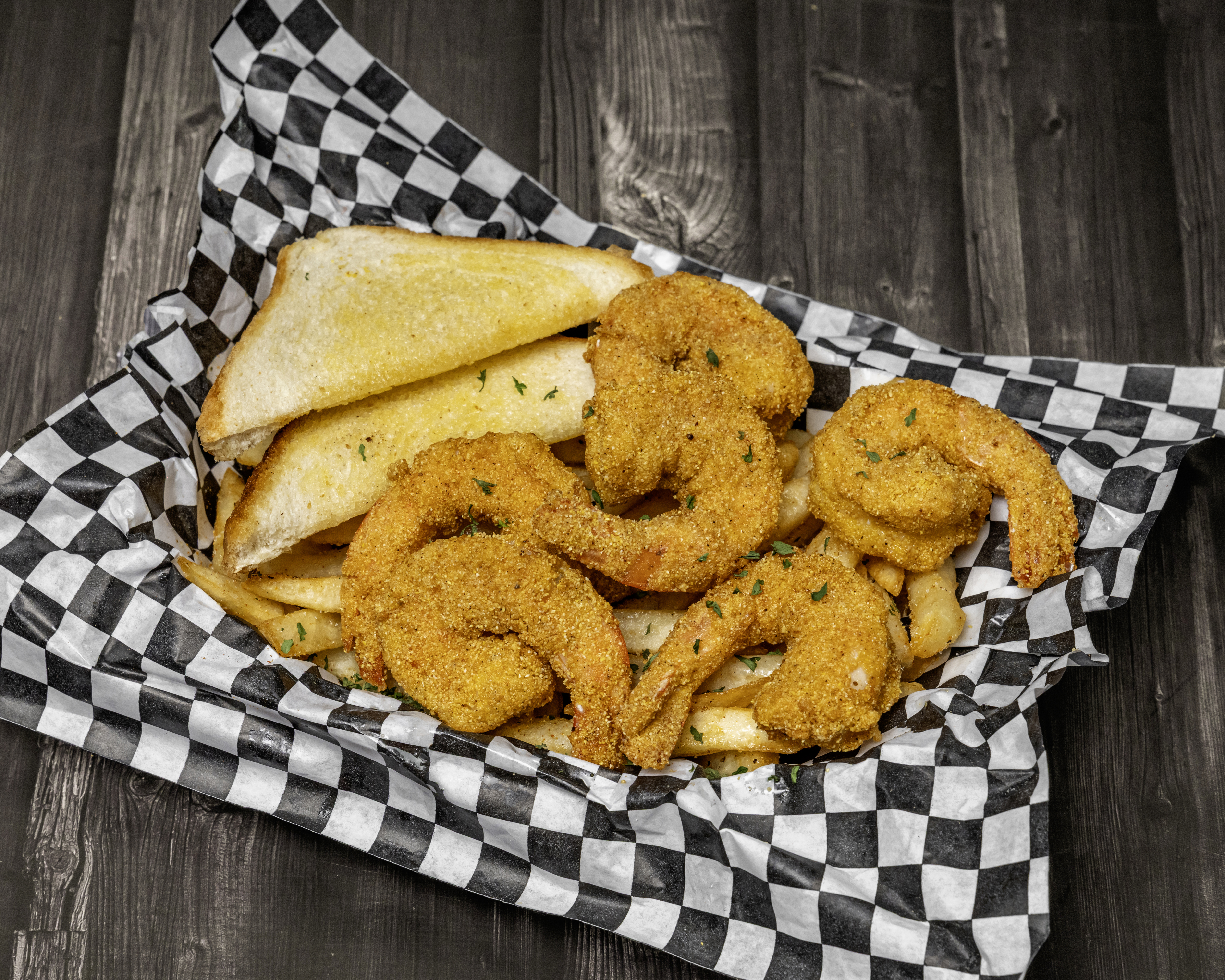 Shrimp Basket at Store Front Location  in Dallas, TX 75287-2608 | YourMenu® Online Ordering