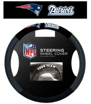 New England Patriots Mesh Steering Wheel Cover