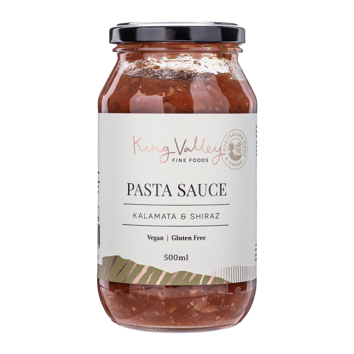 Kalamata & Shiraz Pasta Sauce - King Valley Fine Foods