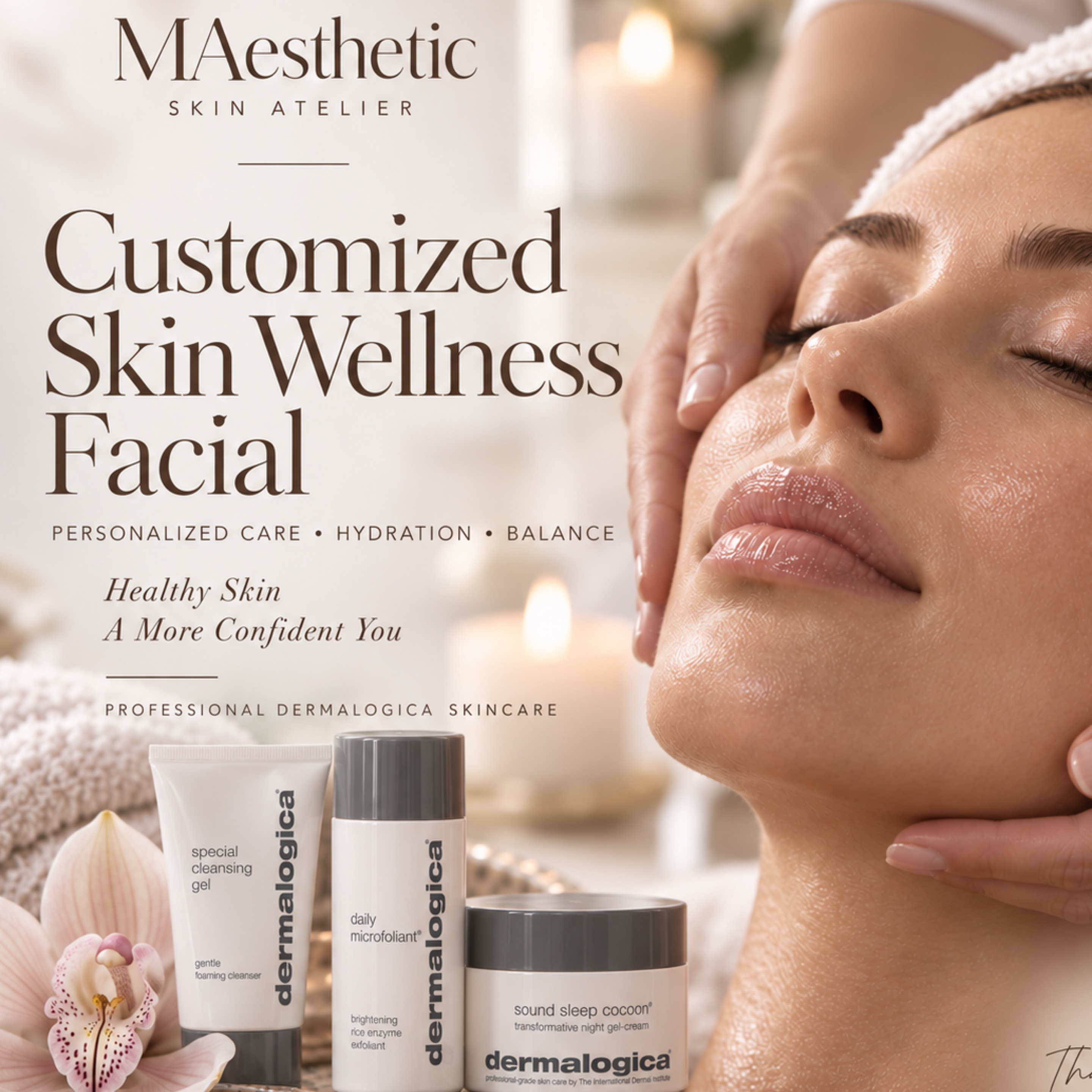 Customized Skin Wellness Facial treatment in Calgary at MAesthetics Skin Atelier