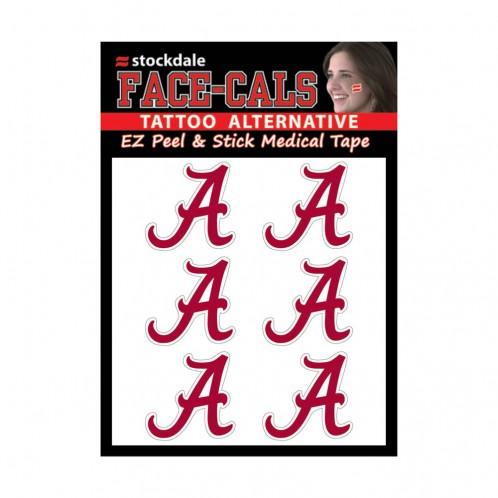 Alabama Crimson Tide Face Cals