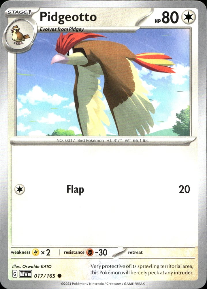 Pidgeotto - SV03.5 17/165