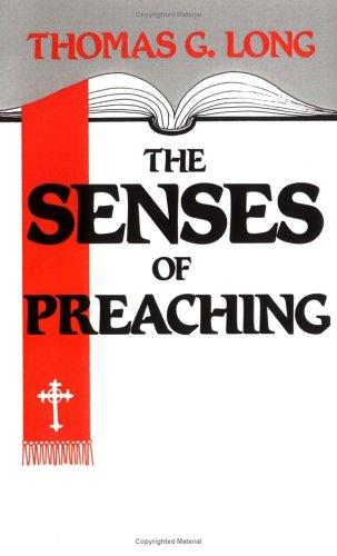 Cover of The Senses of Preaching