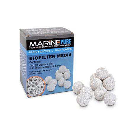 Cermedia Marinepure 1.5-Inch Sphere Bio-Filter Media for Marine and Freshwater Aquariums