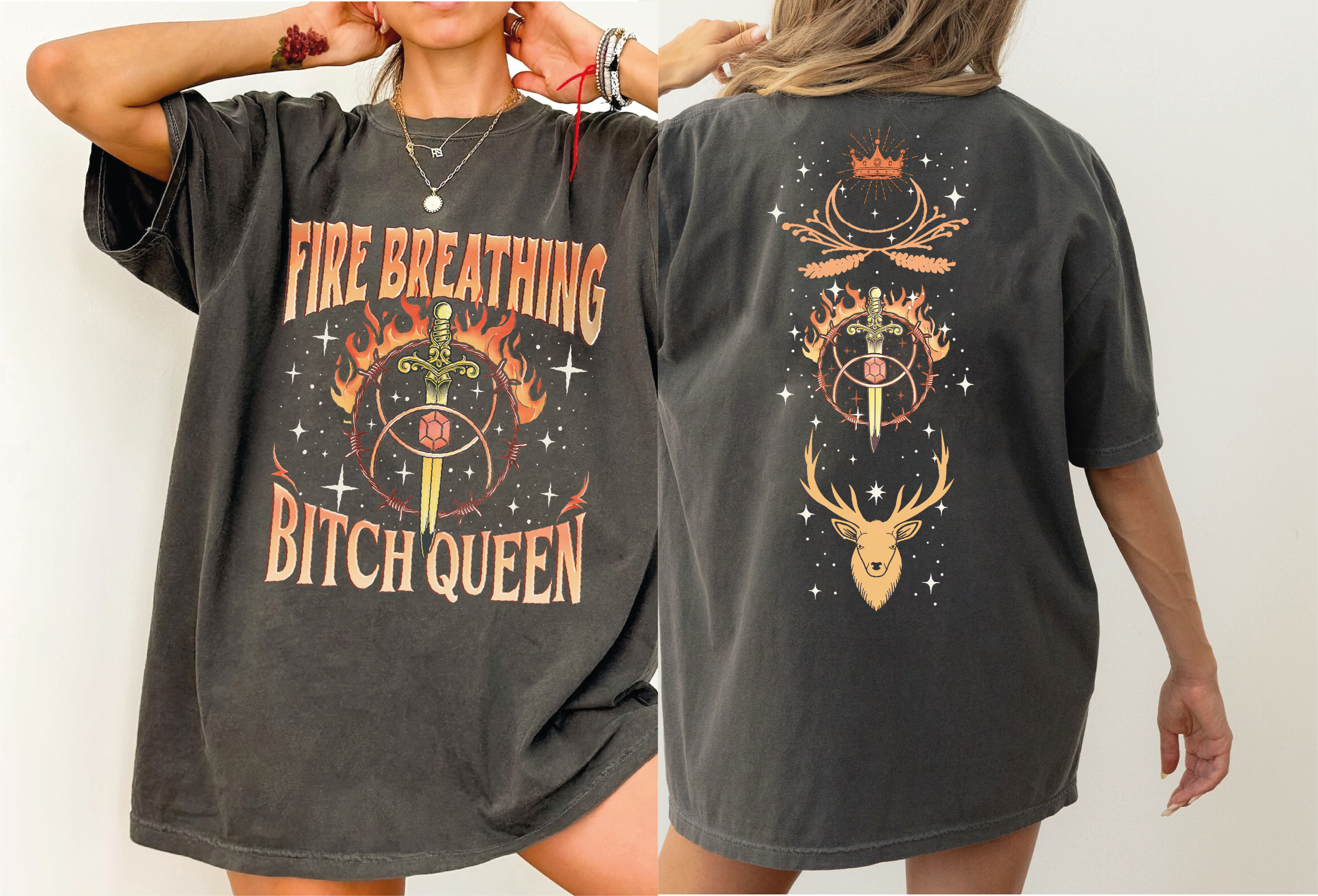 Fire Breathing Bitch Queen 3XL