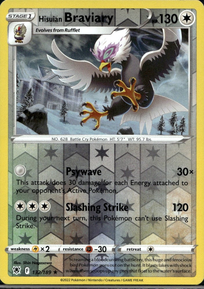 Hisuian Braviary - SWSH10 132/189