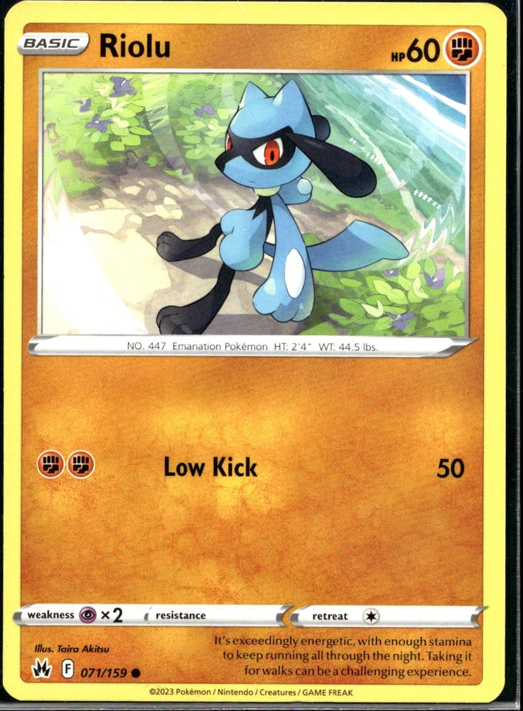 Riolu - SWSH12.5 71/159