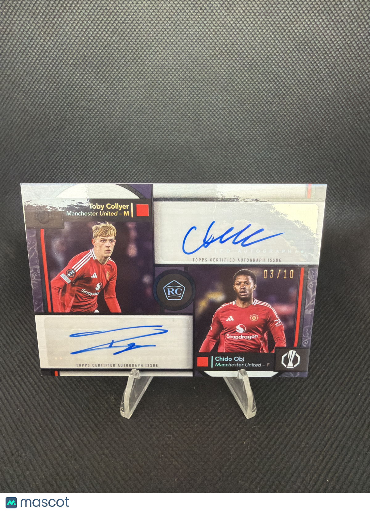 2025 Topps Museum Collection Chido Obi Toby Collyer #RDA-CO /10 RC