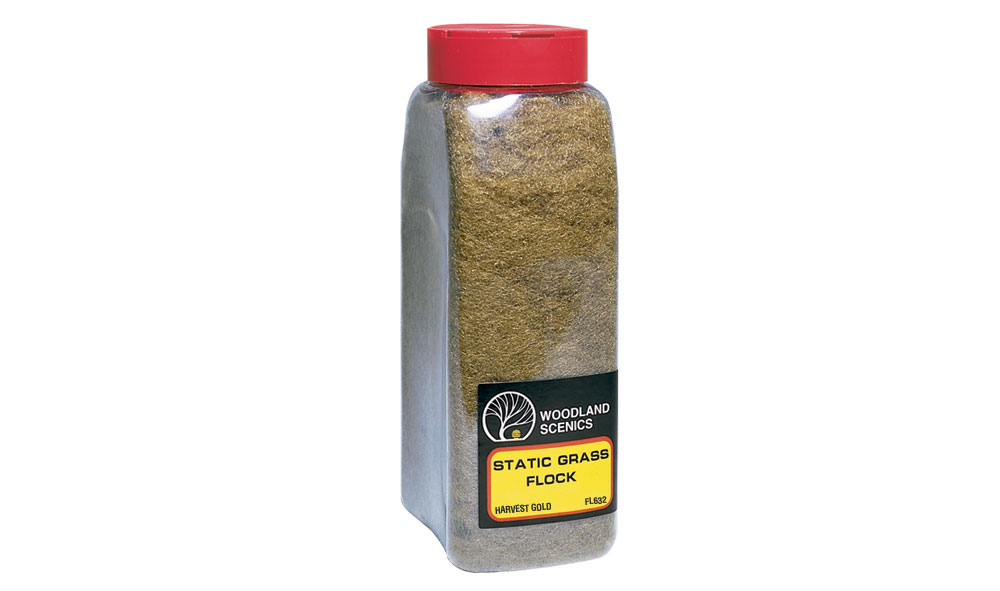 Static Grass Flock Harvest Gold any scale