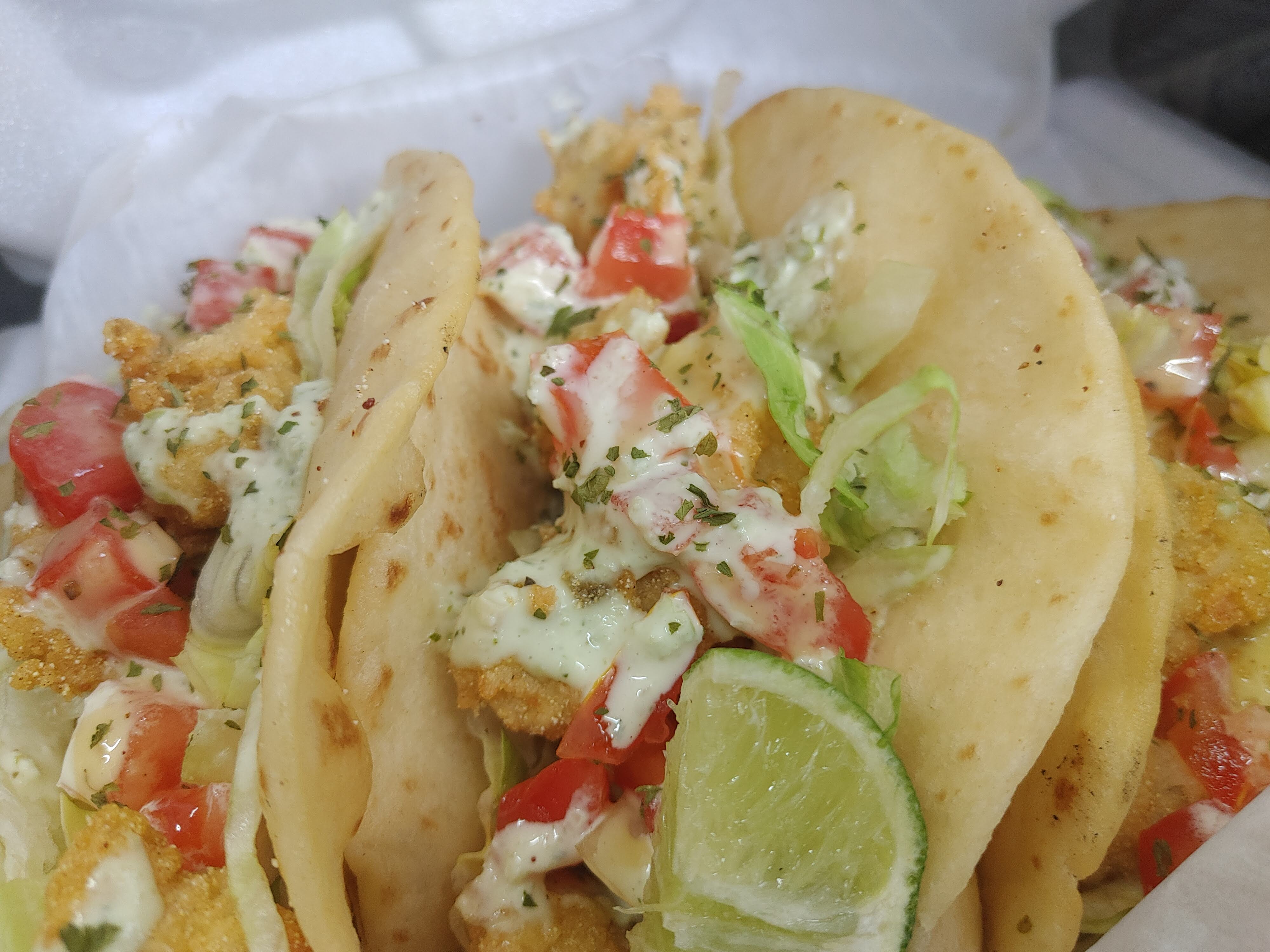 Shrimp Tacos - Garlic
