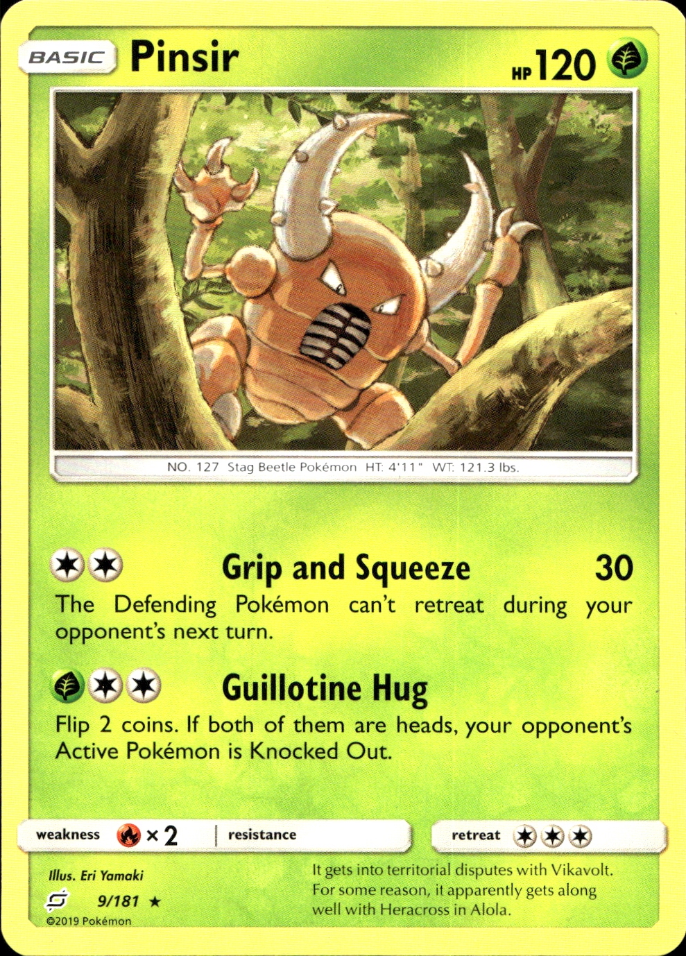 Pinsir - SM9 9