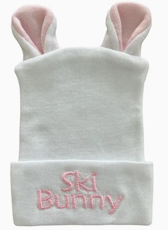 Ski Bunny Baby Hat
