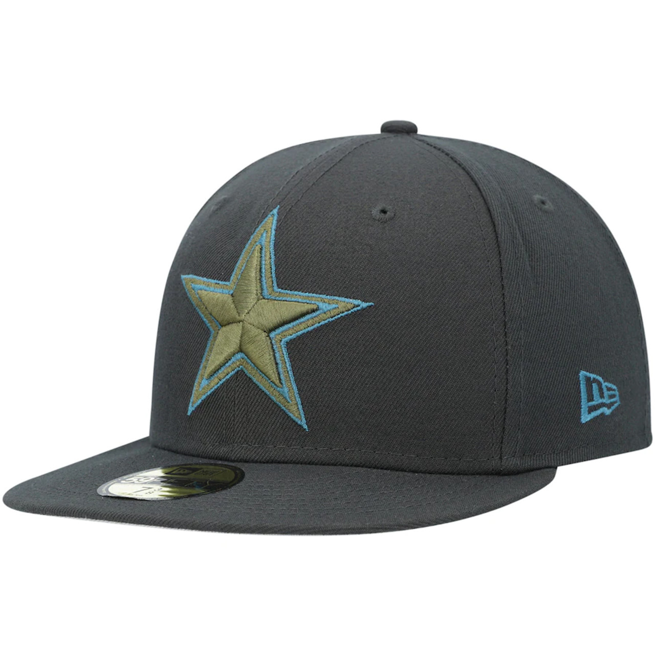 Dallas Cowboys New Era 59FIFTY Hat - Graphite/Blue