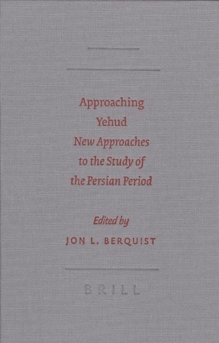 Cover of Approaching Yehud: New Approaches to the Study of the Persian Period (Society of Biblical Literature Semeia Studies)