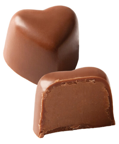 Classic European Heart (Vanilla Hazelnut Cream)