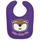 LSU Tigers All Pro Little Fan Baby Bib