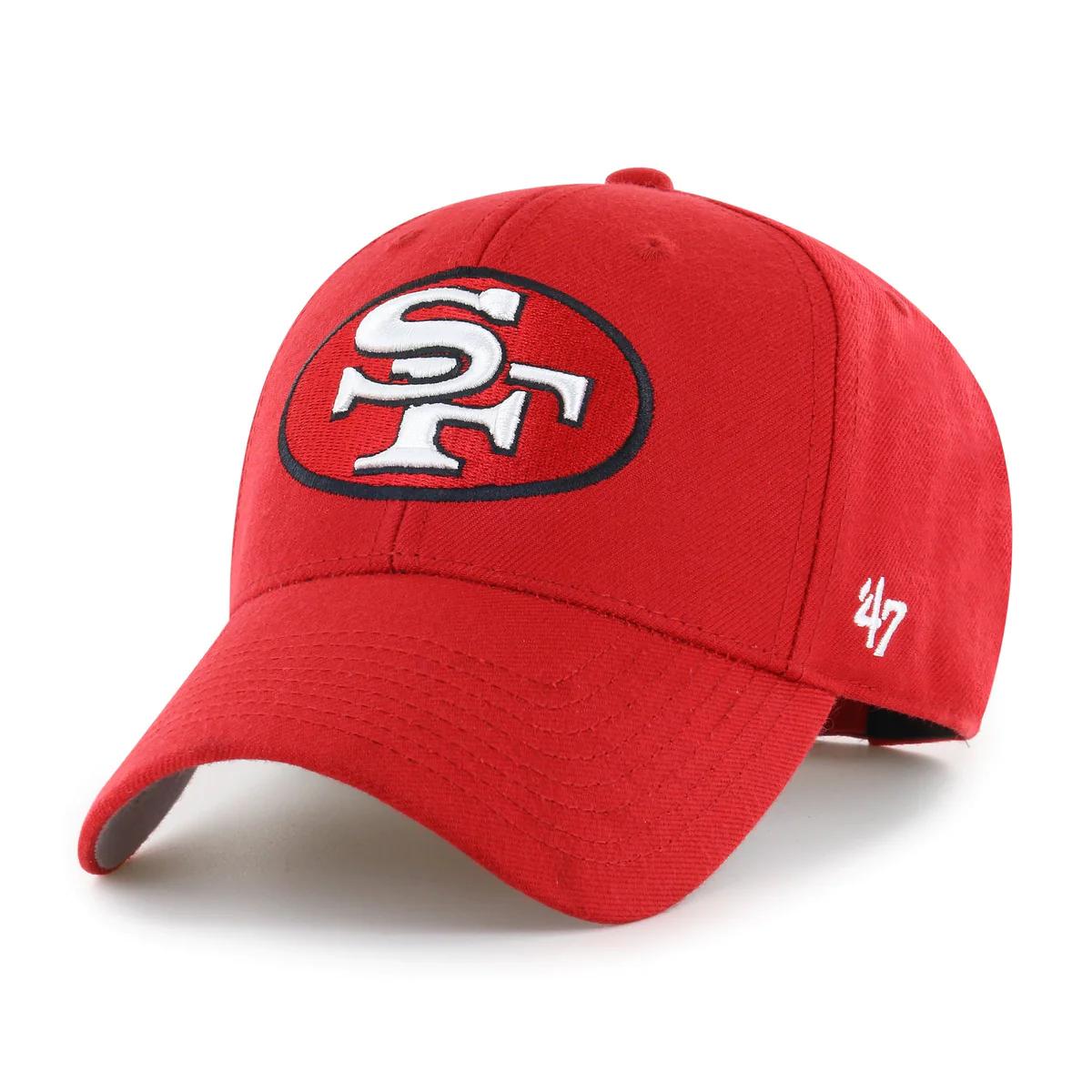San Francisco 49ers Retro '47Brand MVP Red Adjustable Hat