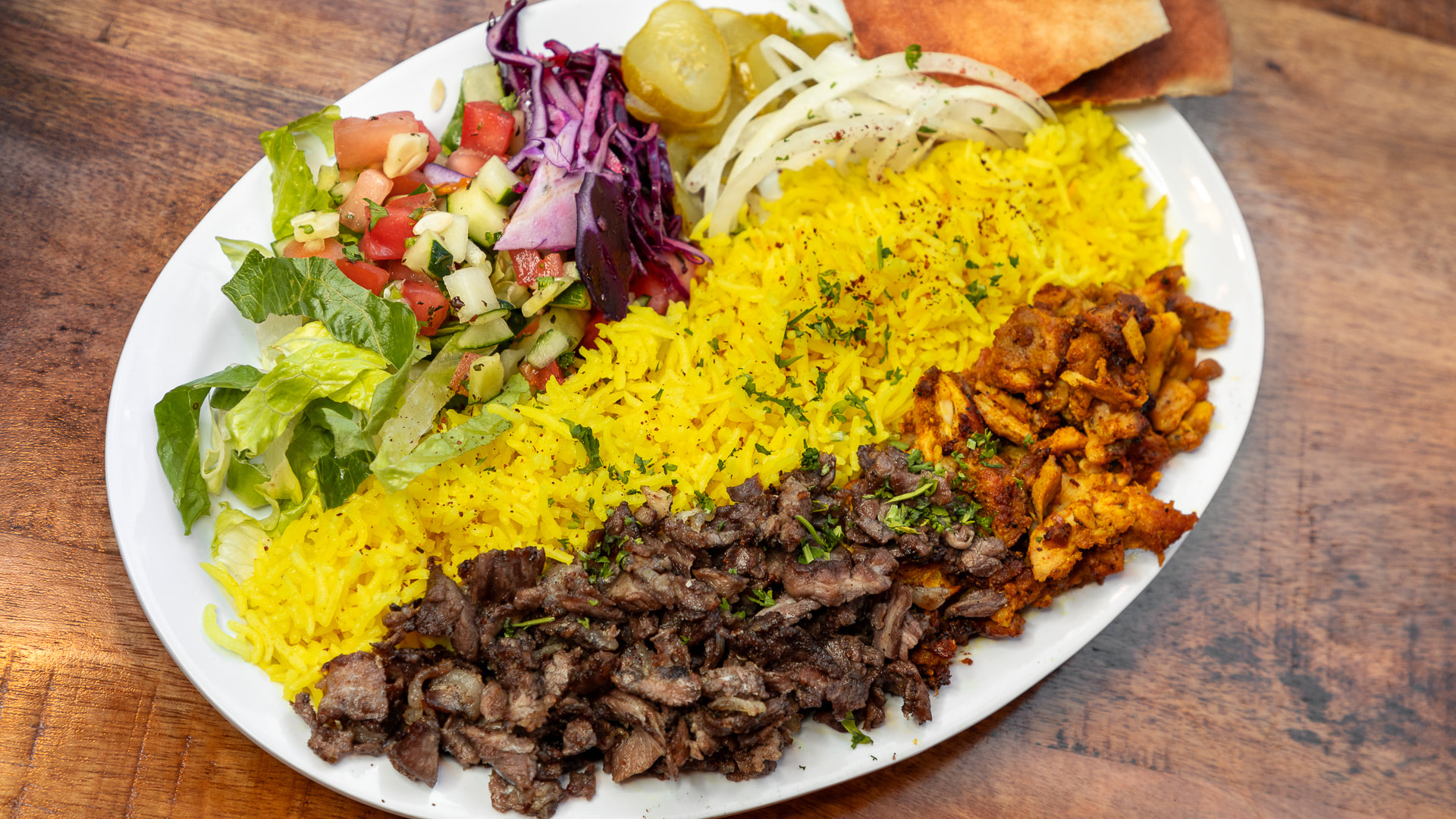 Mixed Shawarma Plate