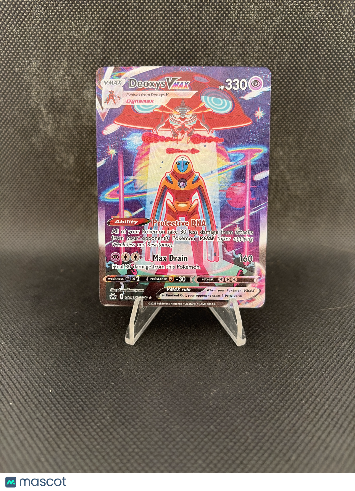 2023 Crown Zenith Deoxys VMAX #GG45/GG70