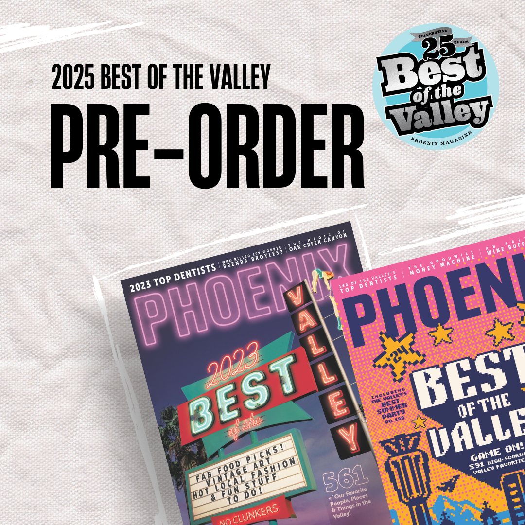 PHOENIX magazine Pickup: 2025 Best of the Valley