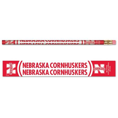 Nebraska Huskers Pencil 6 Pack