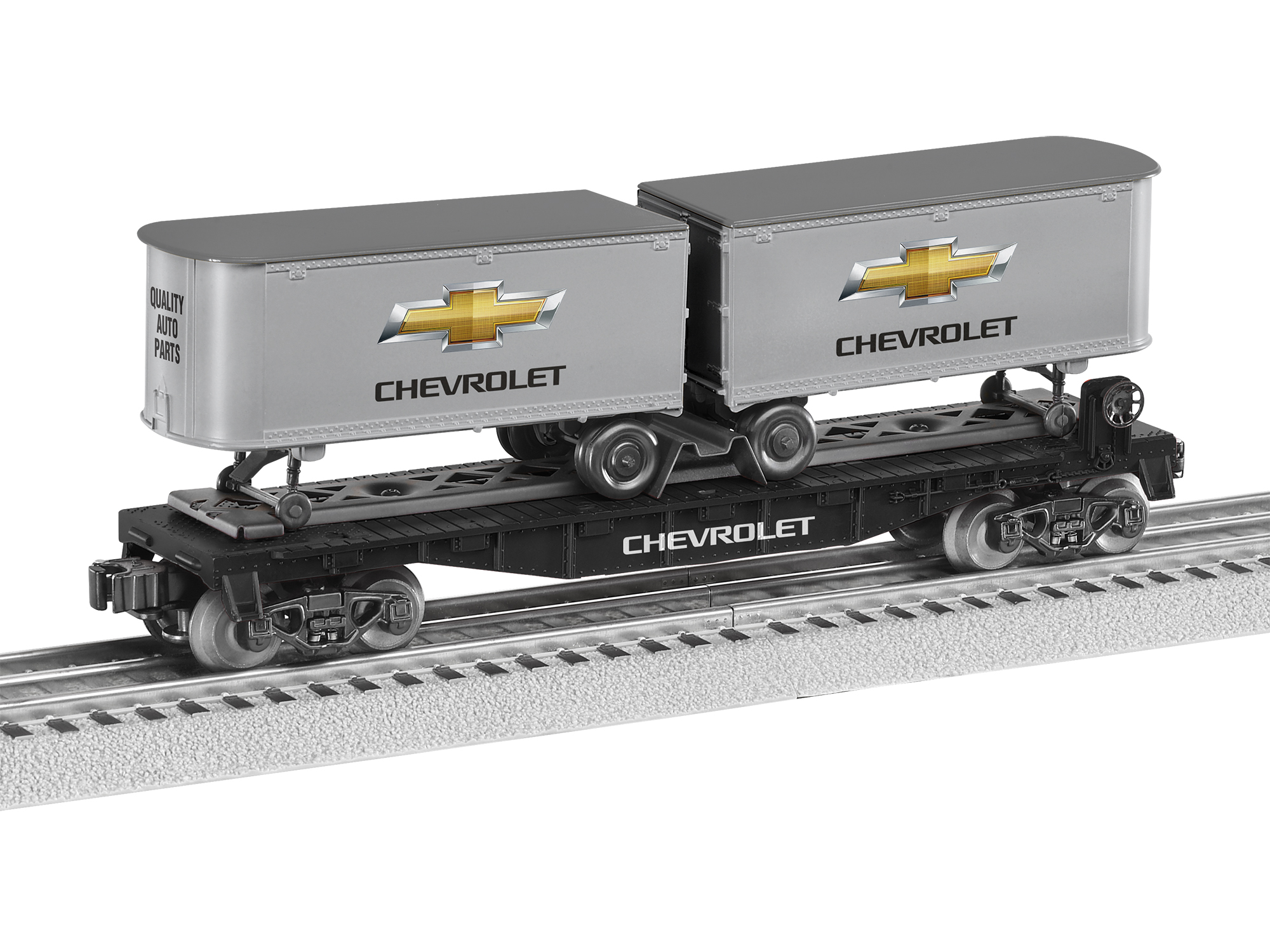 Lionel Chevy Flatcar With Piggy Back Trailers 2228450 O Scale