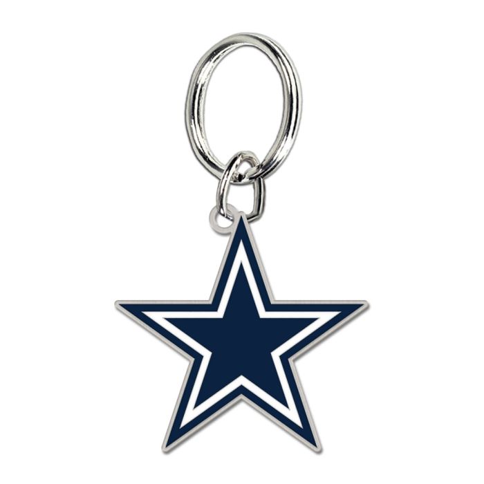 Dallas Cowboys Cloisonne Metal Keychain