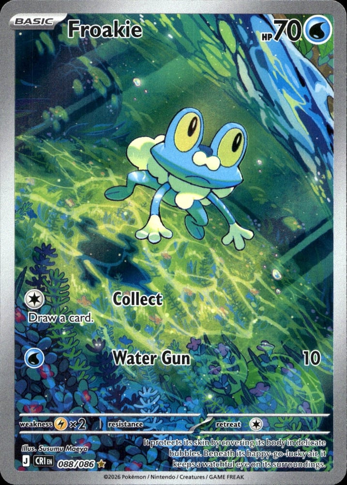 Froakie - ME04 88/86