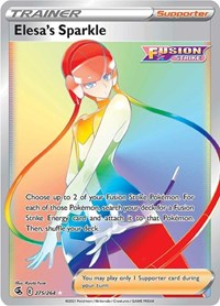 Elesa's Sparkle (Secret) 275/264 Secret Rare
