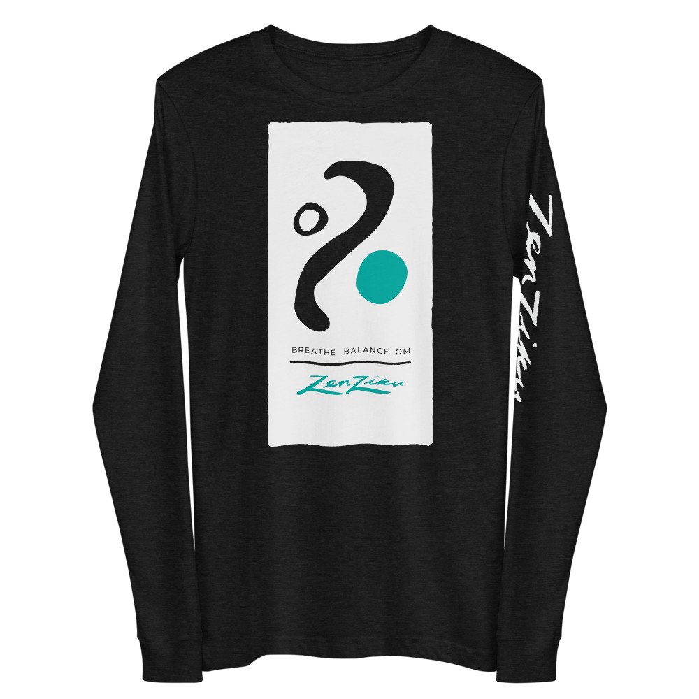 Zen Ziku Yin Yang Swoosh Block