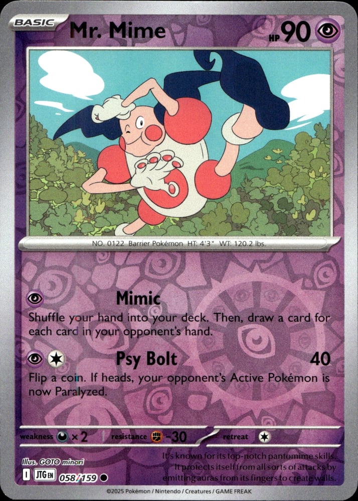 Mr. Mime - SV09 58/159