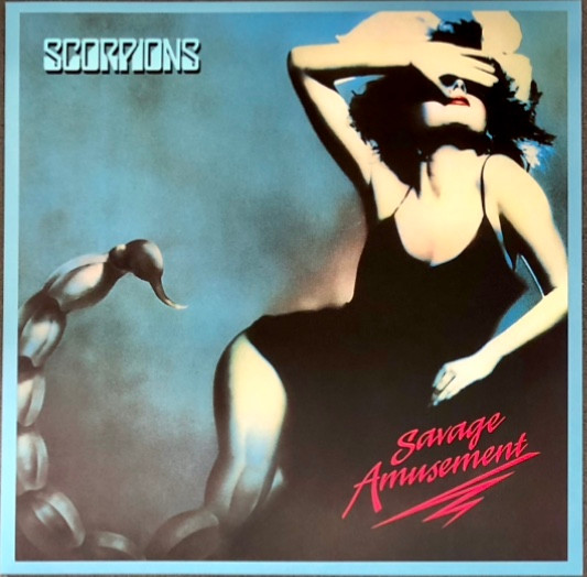 Scorpions - Savage Amusement album cover