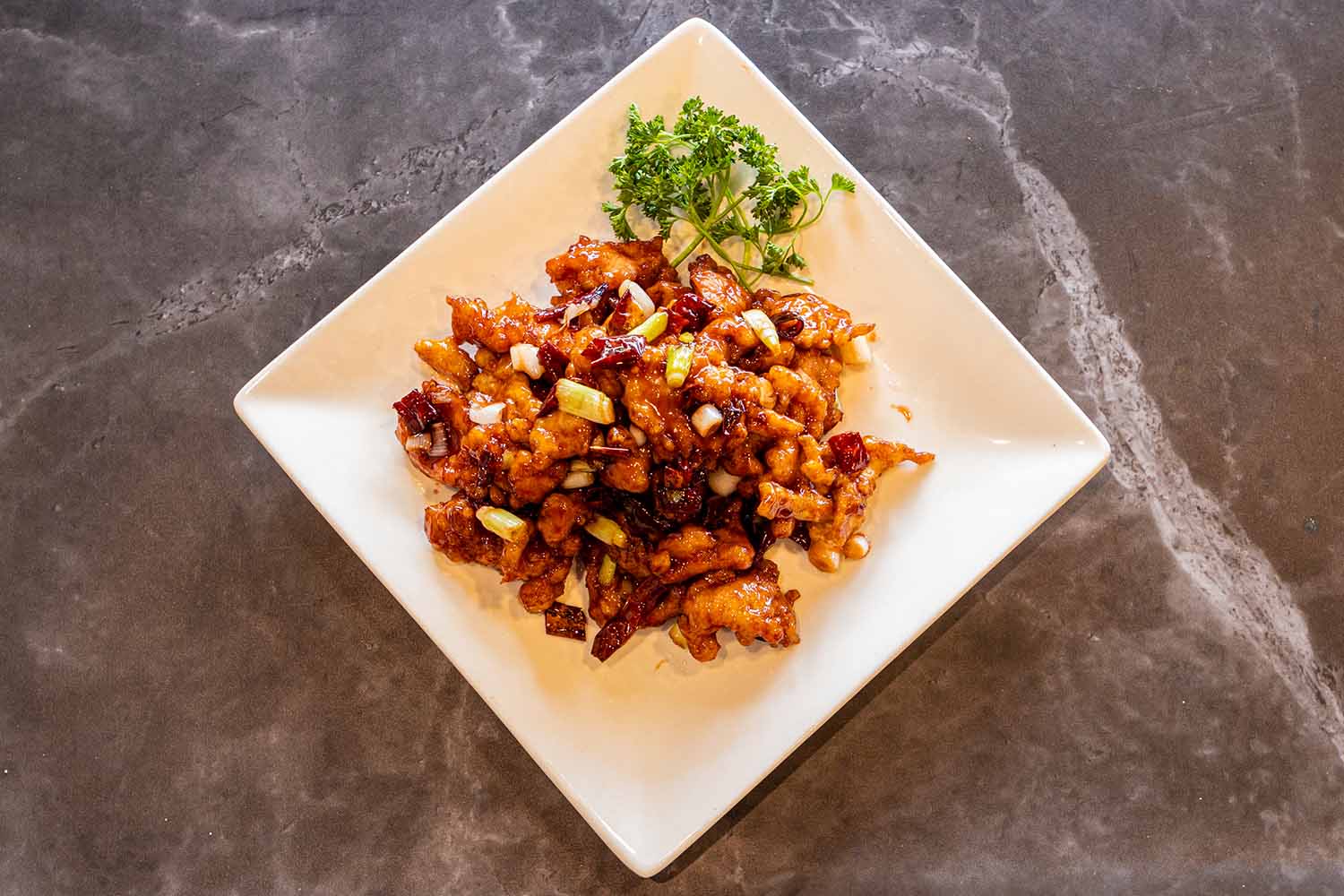 Orange Chicken (陳皮炒雞)