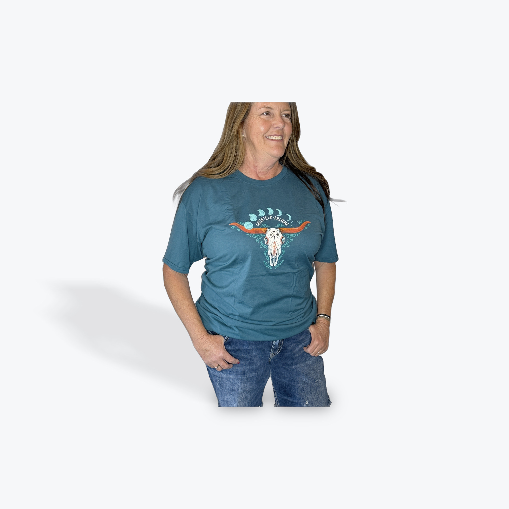 Moon Phase Western Tshirt