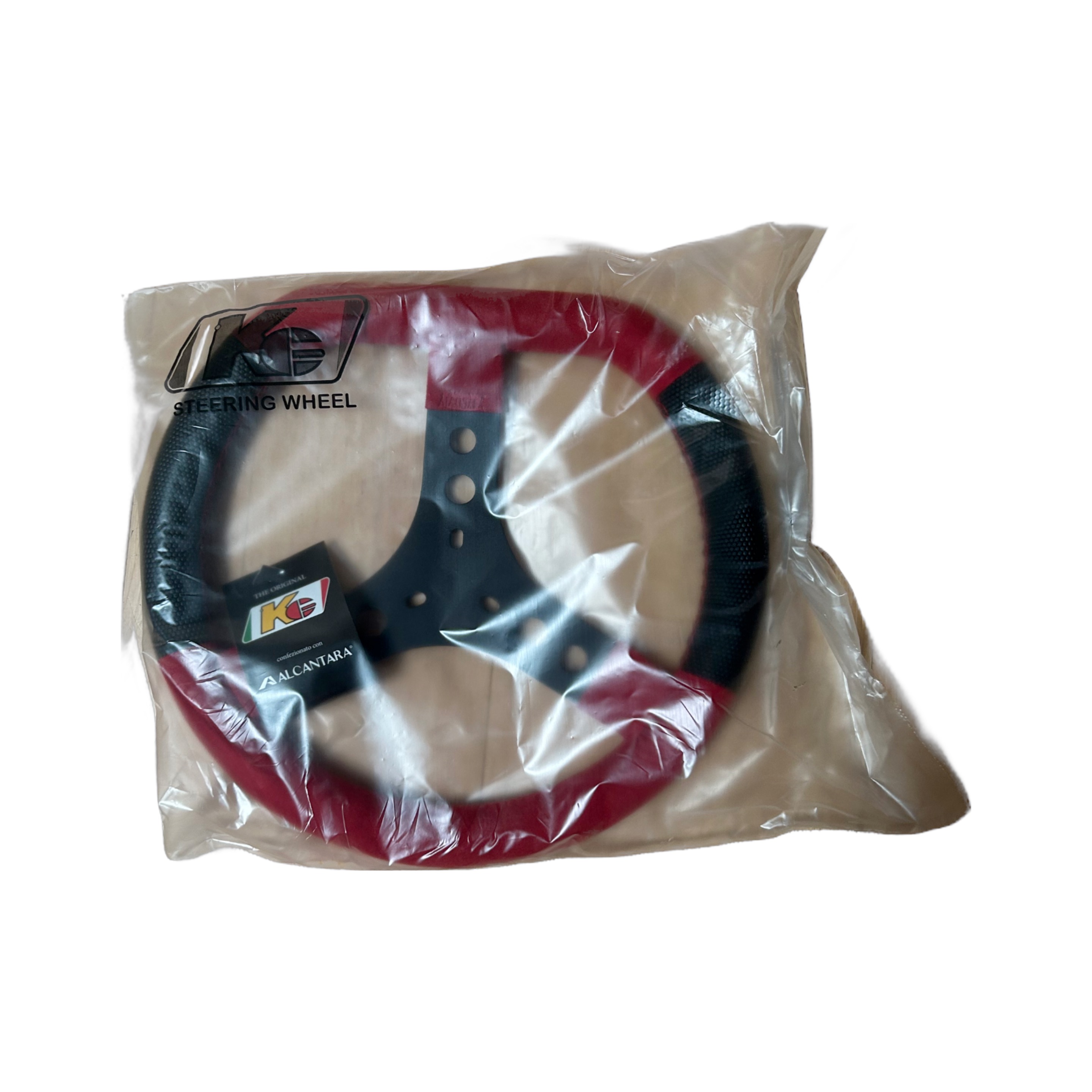Steering Wheel KG Dieses - Red/Black