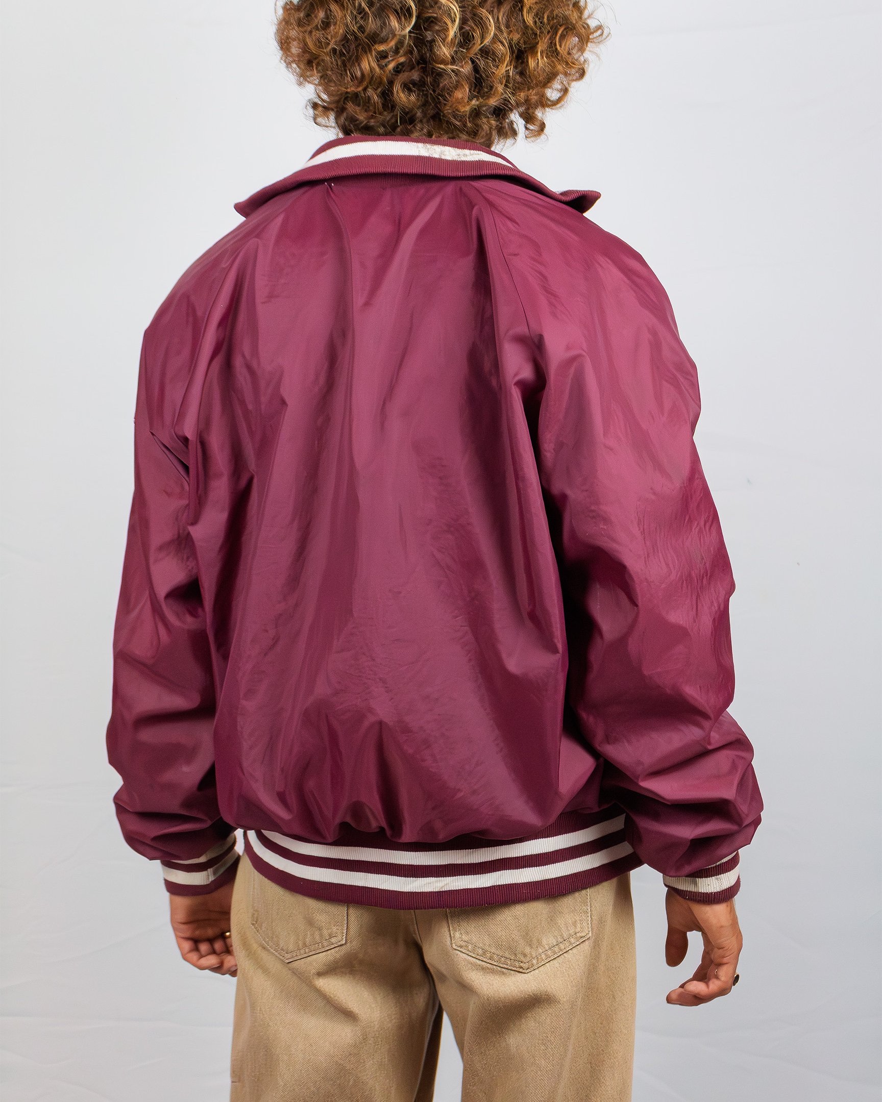 Plum Bomber Jacket