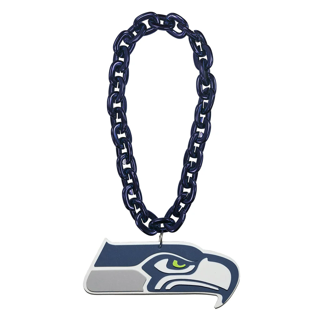 Seattle Seahawks Blue Fan Chain
