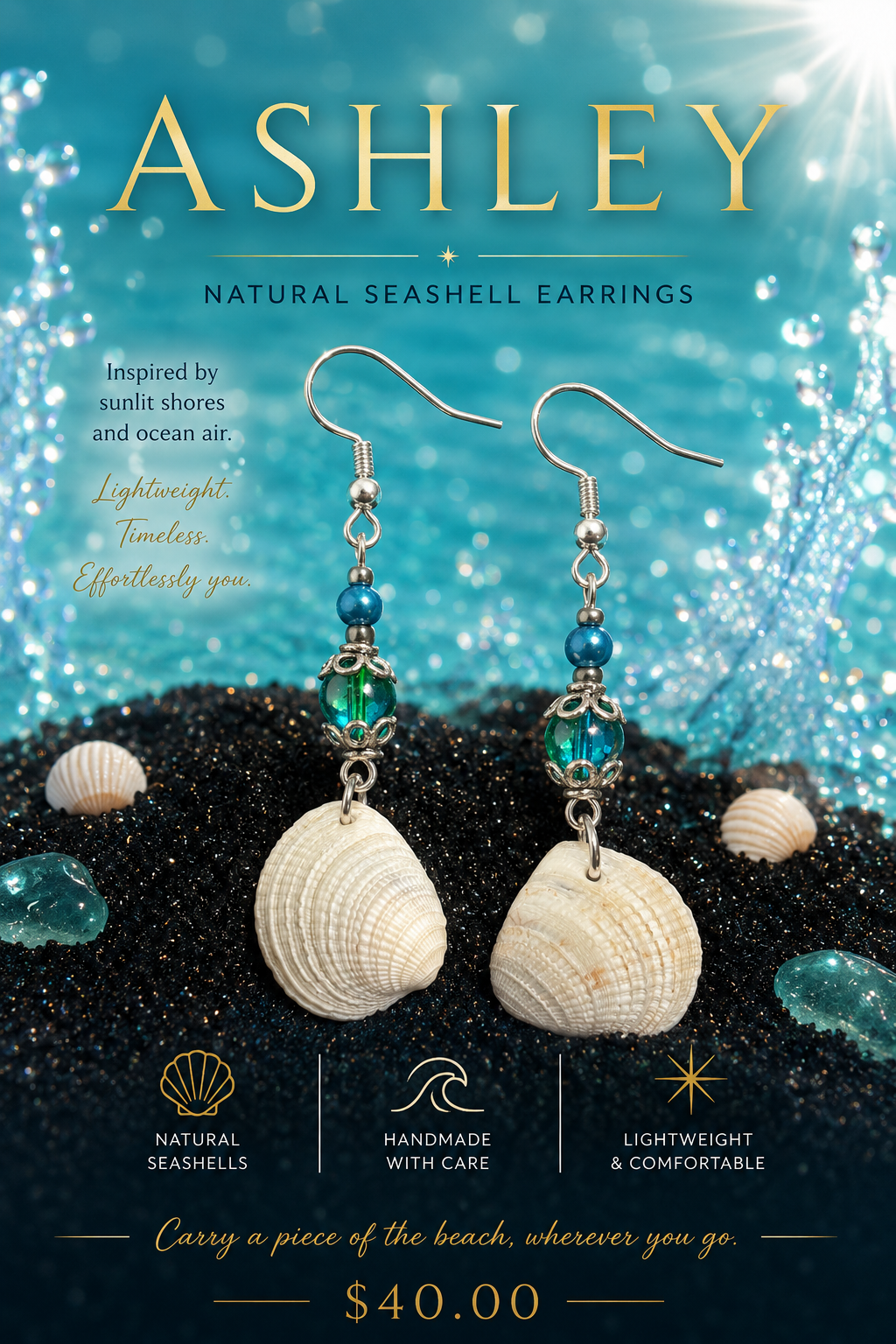 Ashley Earrings - American Artisan For Her