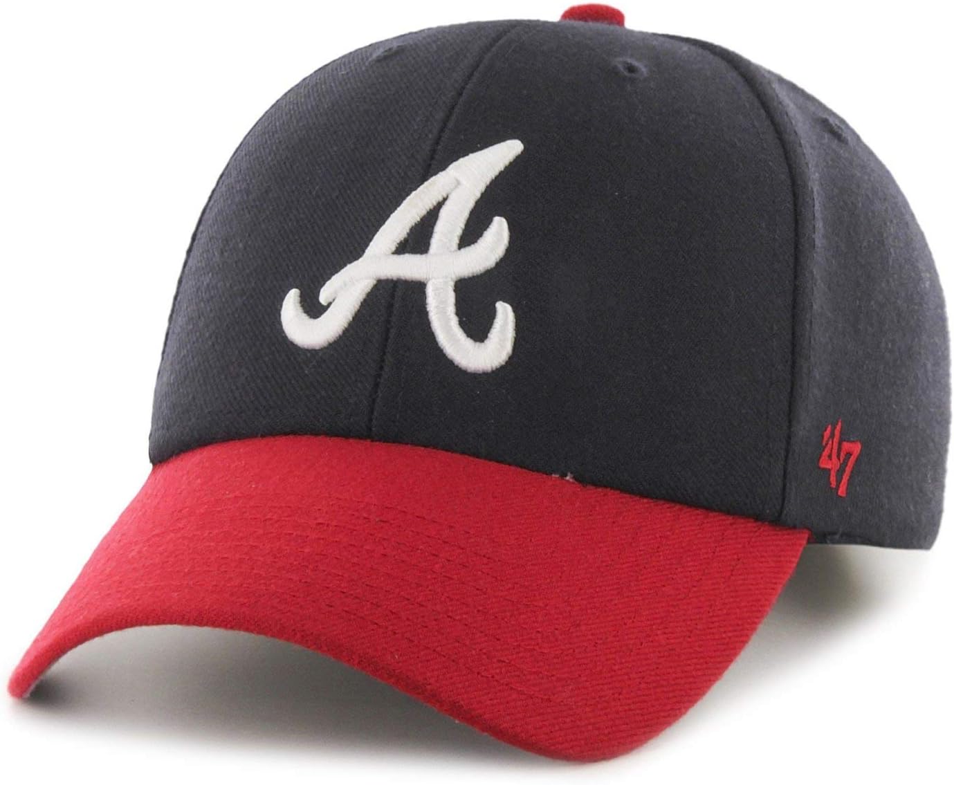 Atlanta Braves Home '47Brand MVP Adjustable Hat